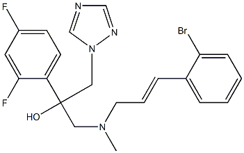 CytochroMe P450 14a-deMethylase inhibitor 1h 结构式