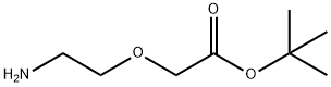 H2N-PEG1-CH2COOtBu 结构式