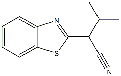 2-Benzothiazoleacetonitrile,alpha-(1-methylethyl)-(9CI) 结构式