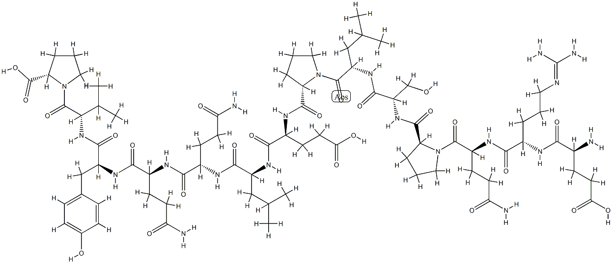 relaxin C-peptide 结构式