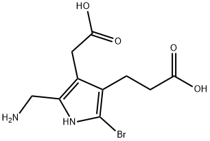 2-bromoporphobilinogen 结构式