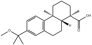 15-甲氧基二去氢松香酸 结构式