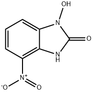 2H-Benzimidazol-2-one,1,3-dihydro-1-hydroxy-4-nitro-(9CI) 结构式