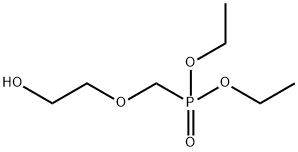 二乙基 ((2-羟基乙氧基)甲基)膦酸基酯 结构式
