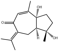 莪术二醇 结构式