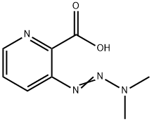 2-Pyridinecarboxylicacid,3-(3,3-dimethyl-1-triazenyl)-(9CI) 结构式