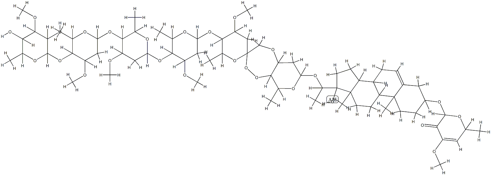 periplocoside D 结构式