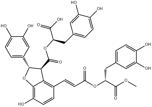 9'''-丹酚酸B单甲酯 结构式