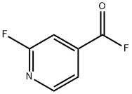 4-Pyridinecarbonylfluoride,2-fluoro-(9CI) 结构式