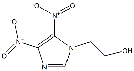 2-{4,5-bisnitro-1H-imidazol-1-yl}ethanol 结构式