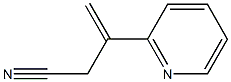 2-Pyridinepropanenitrile,beta-methylene-(9CI) 结构式