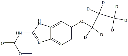 奥苯哒唑-D7 结构式