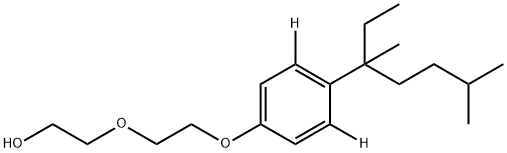 3,6,3-壬基酚二氧化物-D2 (环-3,5-D2) 结构式