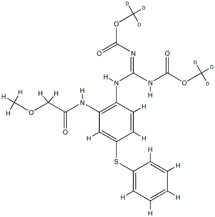 非班太尔-D6 结构式