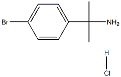 2-(4-溴苯基)丙-2-胺盐酸盐 结构式