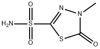 delta2-1,3,4-Thiadiazoline-2-sulfonamide, 4-methyl-5-oxo- (6CI) 结构式