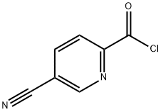 5-cyanopicolinoyl chloride 结构式