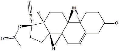 醋酸炔诺酮杂质C 结构式