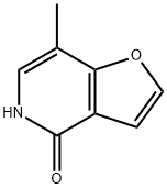 Furo[3,2-c]pyridin-4(5H)-one,7-methyl-(9CI) 结构式