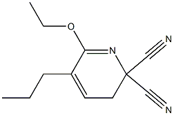 2,2(3H)-Pyridinedicarbonitrile,6-ethoxy-5-propyl-(9CI) 结构式