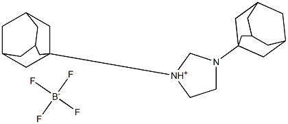 1,3 -二( 1-金刚烷基)咪唑啉鎓四氟硼酸盐 结构式