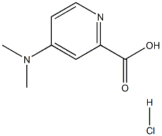 4-(二甲氨基)吡啶甲酸盐酸盐 结构式