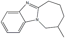 6H-Azepino[1,2-a]benzimidazole,7,8,9,10-tetrahydro-9-methyl-(9CI) 结构式