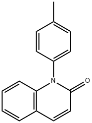 2(1H)-Quinolinone,1-(4-methylphenyl)-(9CI) 结构式