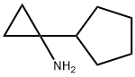 1-环戊基环丙烷-1-胺 结构式