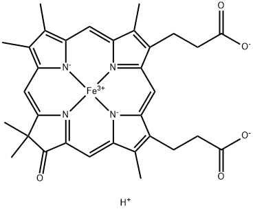 ferric oxochlorin 结构式