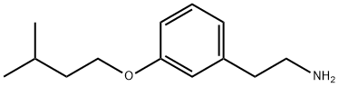 2-[3-(3-methylbutoxy)phenyl]ethanamine(SALTDATA: HCl) 结构式