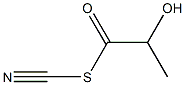 Lactic acid, anhydride with thiocyanic acid (6CI) 结构式