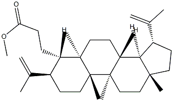3,4-Secolupa-4(23),20(29)-dien-3-oic acid methyl ester 结构式