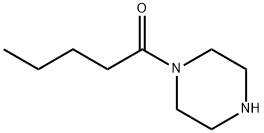 1-(piperazin-1-yl)pentan-1-one 结构式