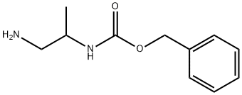 (1-氨基丙-2-基)氨基甲酸苄酯 结构式