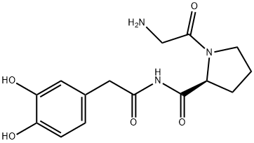 dopamine, Gly-Pro-amide- 结构式