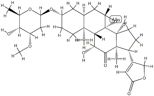 7,8-epoxysinogenin 3-methylglycosides 结构式