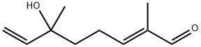 (E)-6-羟基-2,6-二甲基辛-2,7-二烯醛 结构式