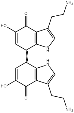 7,7'-bis-(5-hydroxytryptamine-4-one) 结构式