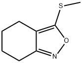 2,1-Benzisoxazole,4,5,6,7-tetrahydro-3-(methylthio)-(9CI) 结构式