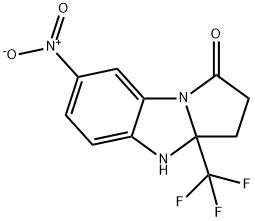 Methyl 5-(2-(trifluoroMethyl)-2,3-dihydro-1H-benzo[d IMidazol-2-yl)pentanoate 结构式