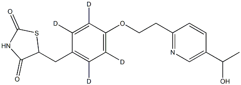 羟基吡格列酮D4 (M-IV)
