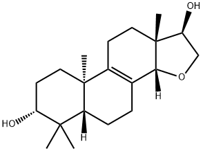 ENT-14,16-EPOXY-8-PIMARENE-3,15-DIOL 结构式