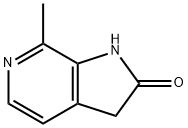 7-Methyl-6-aza-2-oxindole 结构式