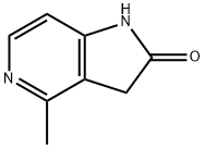 4-Methyl-5-aza-2-oxindole	 结构式