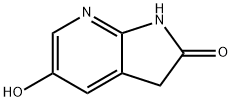 5-Hysroxy-7-aza-2-oxindole 结构式