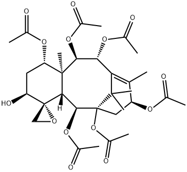1-乙酸基-5-去乙酰基-巴卡亭 I 结构式