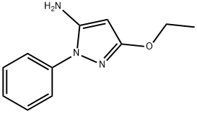 1H-Pyrazol-5-amine,3-ethoxy-1-phenyl-(9CI) 结构式