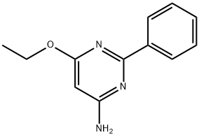 4-Pyrimidinamine,6-ethoxy-2-phenyl-(9CI) 结构式