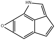 1H-Cyclopent[cd]oxireno[g]indole(9CI) 结构式